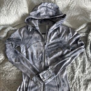 Women's Gray Hooded Jacket